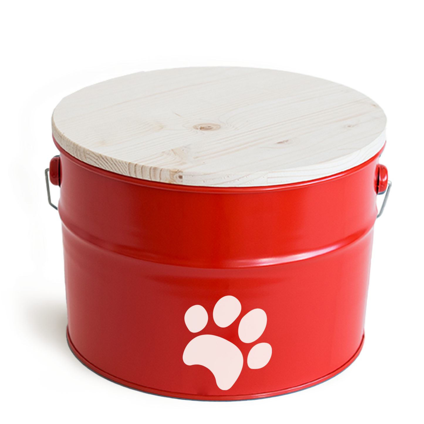 Cubo de almacenaje - Cubo almacenaje Mascotas Rojo - Dalalata